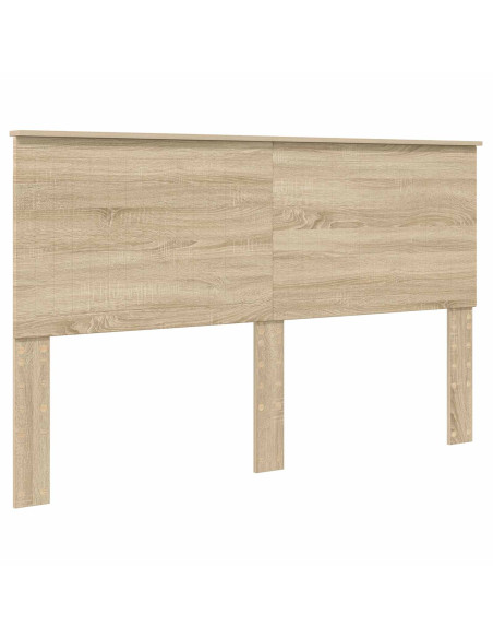 Testiera con testiera Rovere Sonoma 160 cm Legno multistrato