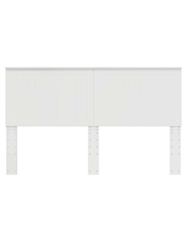 Testiera con testiera Bianco Lucido 160 cm Legno multistrato