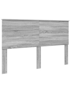 Testiera con testiera Grigio Sonoma 160 cm Legno multistrato 2