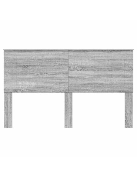 Testiera con testiera Grigio Sonoma 160 cm Legno multistrato
