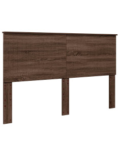 Testiera con testiera Rovere Marrone 160 cm Legno multistrato 2