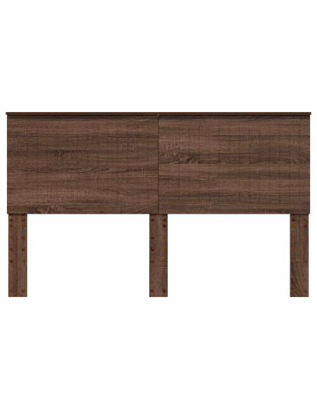Testiera con testiera Rovere Marrone 160 cm Legno multistrato