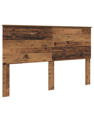 Testiera con testiera Legno vecchio 160 cm Legno multistrato