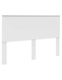 Testiera con testiera Bianco 150 cm Legno multistrato 2