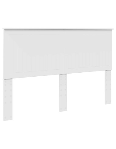 Testiera con testiera Bianco 150 cm Legno multistrato