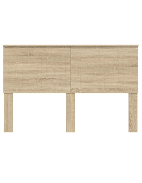 Testiera con testiera Rovere Sonoma 150 cm Legno multistrato