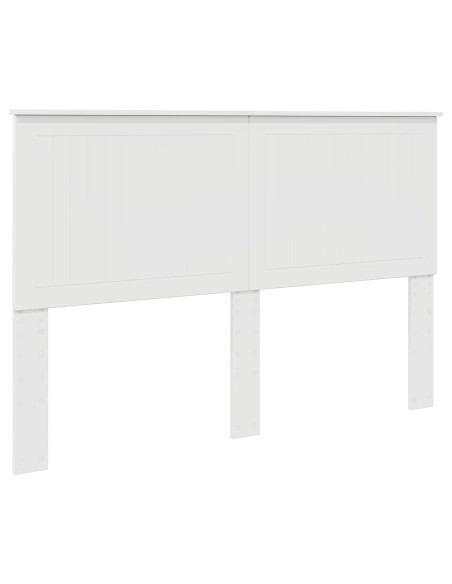 Testiera con testiera Bianco Lucido 150 cm Legno multistrato