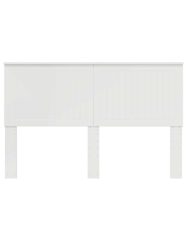 Testiera con testiera Bianco Lucido 150 cm Legno multistrato