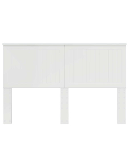 Testiera con testiera Bianco Lucido 150 cm Legno multistrato