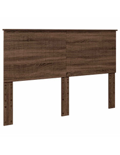 Testiera con testiera Rovere Marrone 150 cm Legno multistrato 2