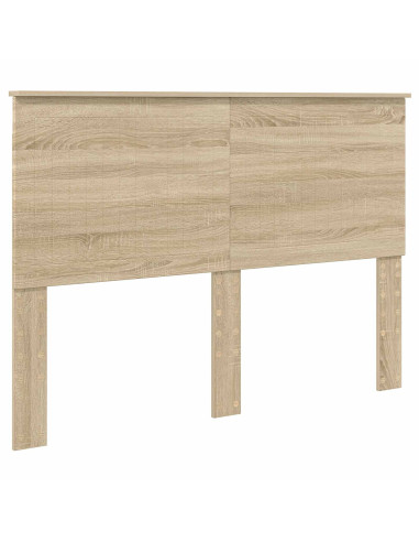 Testiera con testiera Rovere Sonoma 140 cm Legno multistrato