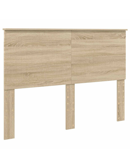 Testiera con testiera Rovere Sonoma 140 cm Legno multistrato