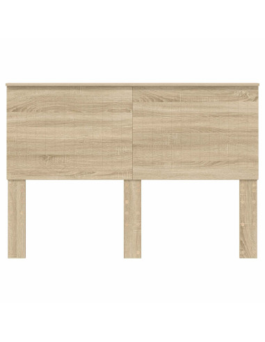 Testiera con testiera Rovere Sonoma 140 cm Legno multistrato