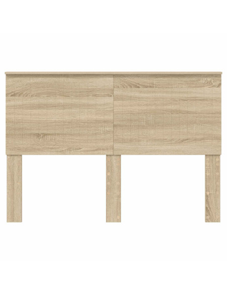 Testiera con testiera Rovere Sonoma 140 cm Legno multistrato