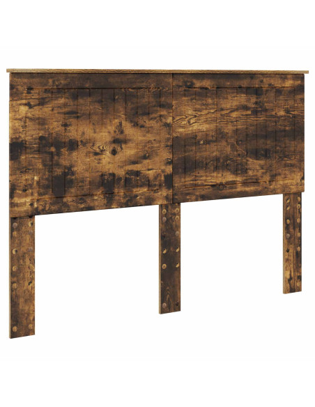 Testiera con testiera Rovere fumé 140 cm Legno multistrato