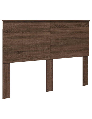 Testiera con testiera Rovere Marrone 140 cm Legno multistrato