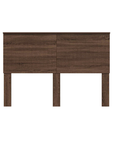 Testiera con testiera Rovere Marrone 140 cm Legno multistrato