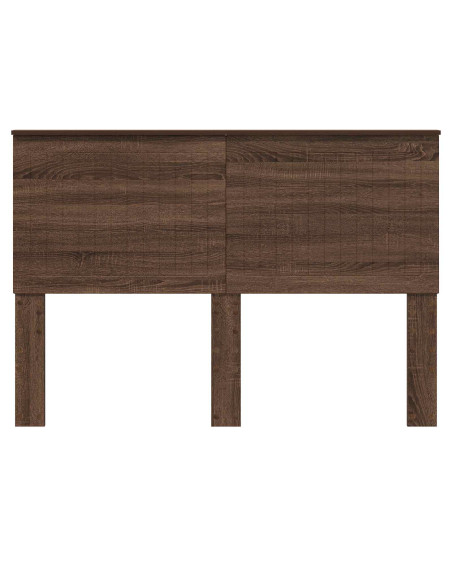 Testiera con testiera Rovere Marrone 140 cm Legno multistrato