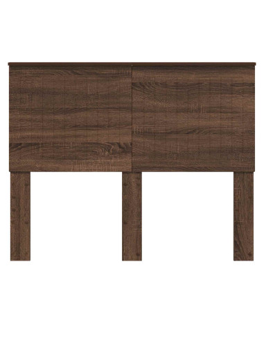 Testiera con testiera Rovere Marrone 135 cm Legno multistrato