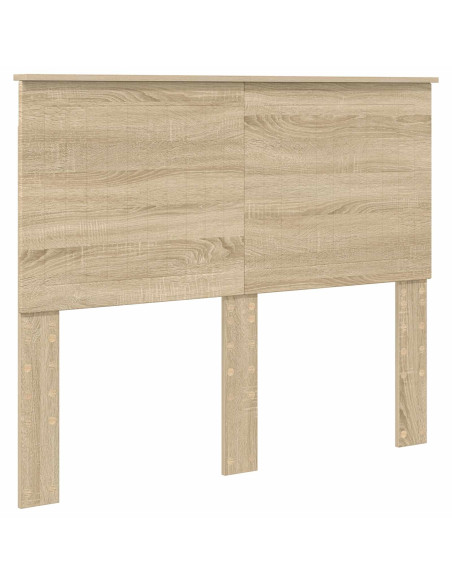 Testiera con testiera Rovere Sonoma 120 cm Legno multistrato