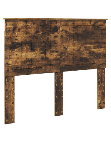 Testiera con testiera Rovere fumé 120 cm Legno multistrato