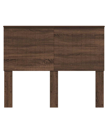 Testiera con testiera Rovere Marrone 120 cm Legno multistrato