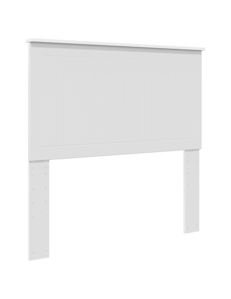 Testiera con testiera Bianco 100 cm Legno multistrato