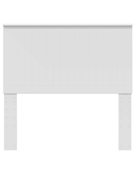 Testiera con testiera Bianco 100 cm Legno multistrato