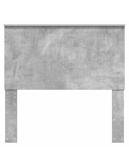 Testiera con testiera Grigio cemento 100 cm Legno multistrato
