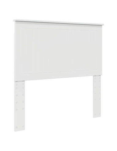 Testiera con testiera Bianco Lucido 100 cm Legno multistrato