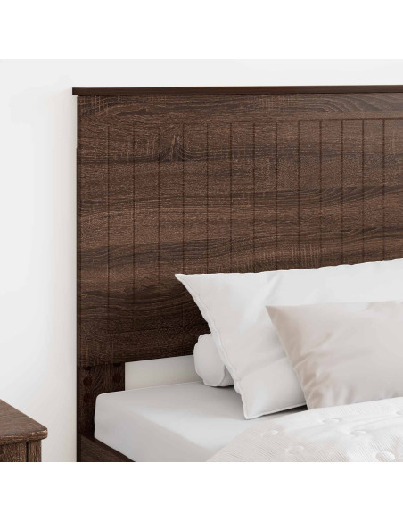 Testiera con testiera Rovere Marrone 100 cm Legno multistrato