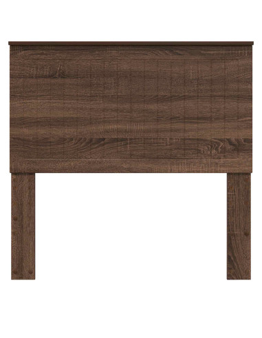 Testiera con testiera Rovere Marrone 100 cm Legno multistrato