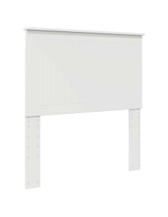 Testiera con testiera Bianco 90 cm Legno multistrato 2