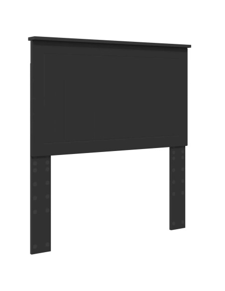 Testiera con testiera Rovere Nero 90 cm Legno multistrato