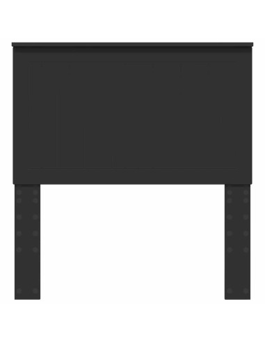 Testiera con testiera Rovere Nero 90 cm Legno multistrato