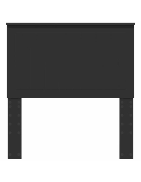 Testiera con testiera Rovere Nero 90 cm Legno multistrato