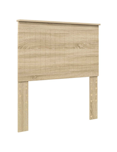 Testiera con testiera Rovere Sonoma 90 cm Legno multistrato
