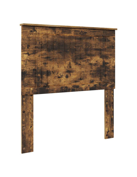 Testiera con testiera Rovere fumé 90 cm Legno multistrato