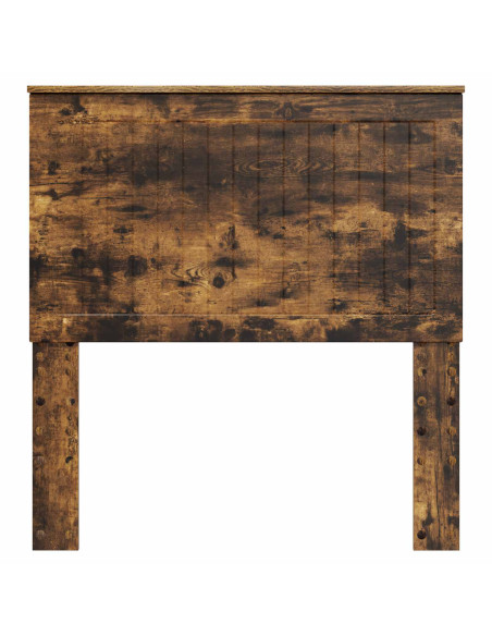 Testiera con testiera Rovere fumé 90 cm Legno multistrato