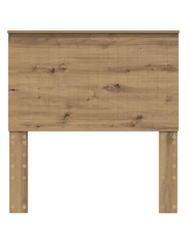 Testiera Rovere artigianale 90 cm Legno multistrato