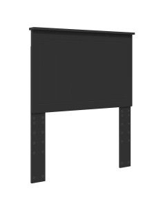 Testiera con testiera Rovere Nero 80 cm Legno multistrato 2