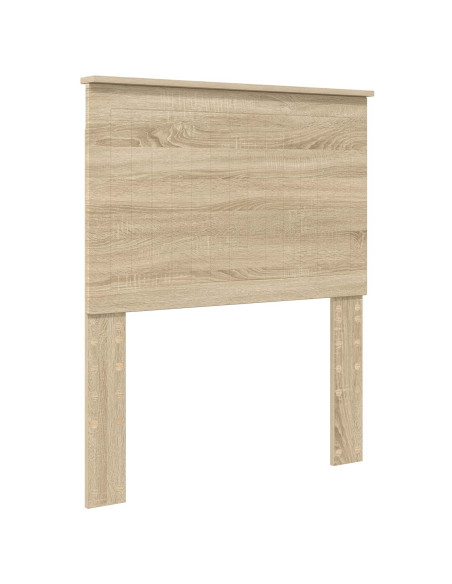 Testiera con testiera Rovere Sonoma 80 cm Legno multistrato