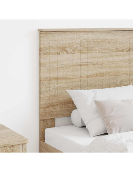 Testiera con testiera Rovere Sonoma 80 cm Legno multistrato