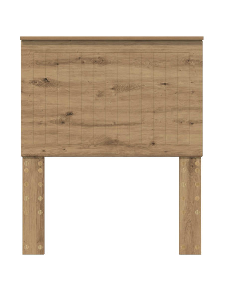 Testiera Rovere artigianale 80 cm Legno multistrato