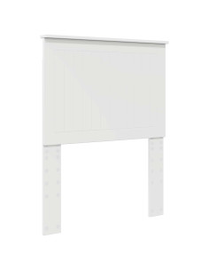 Testiera con testiera Bianco 75 cm Legno multistrato 2