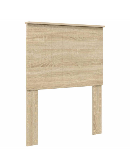 Testiera con testiera Rovere Sonoma 75 cm Legno multistrato