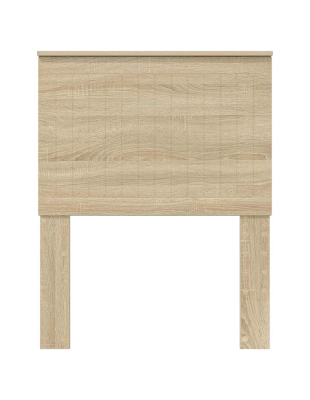 Testiera con testiera Rovere Sonoma 75 cm Legno multistrato