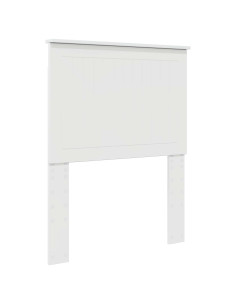 Testiera con testiera Bianco Lucido 75 cm Legno multistrato 2