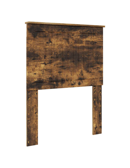 Testiera con testiera Rovere fumé 75 cm Legno multistrato