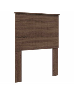 Testiera con testiera Rovere Marrone 75 cm Legno multistrato 2